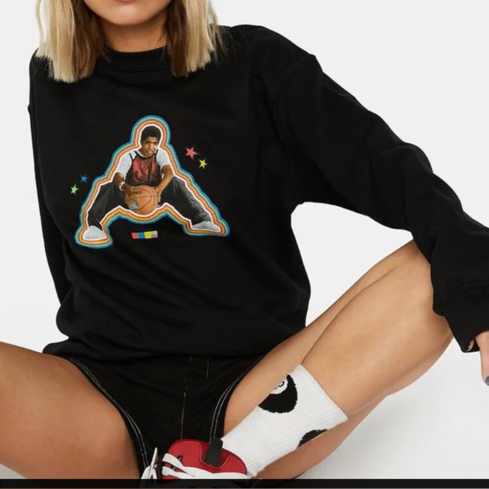 Dolls Kill X Degrassi Baller Crewneck
Color Bars Size Small NWOT Black